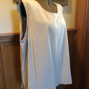Coldwater Creek Tencel Rayon Sleeveless Tank Shell